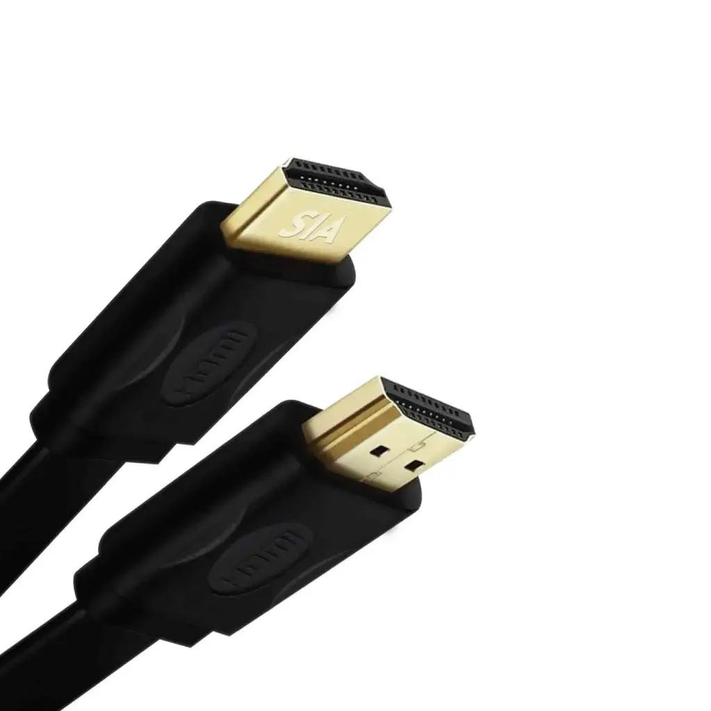 SIA Medlink - HDMI FLAT CABLE 4K 1.5M BLACK