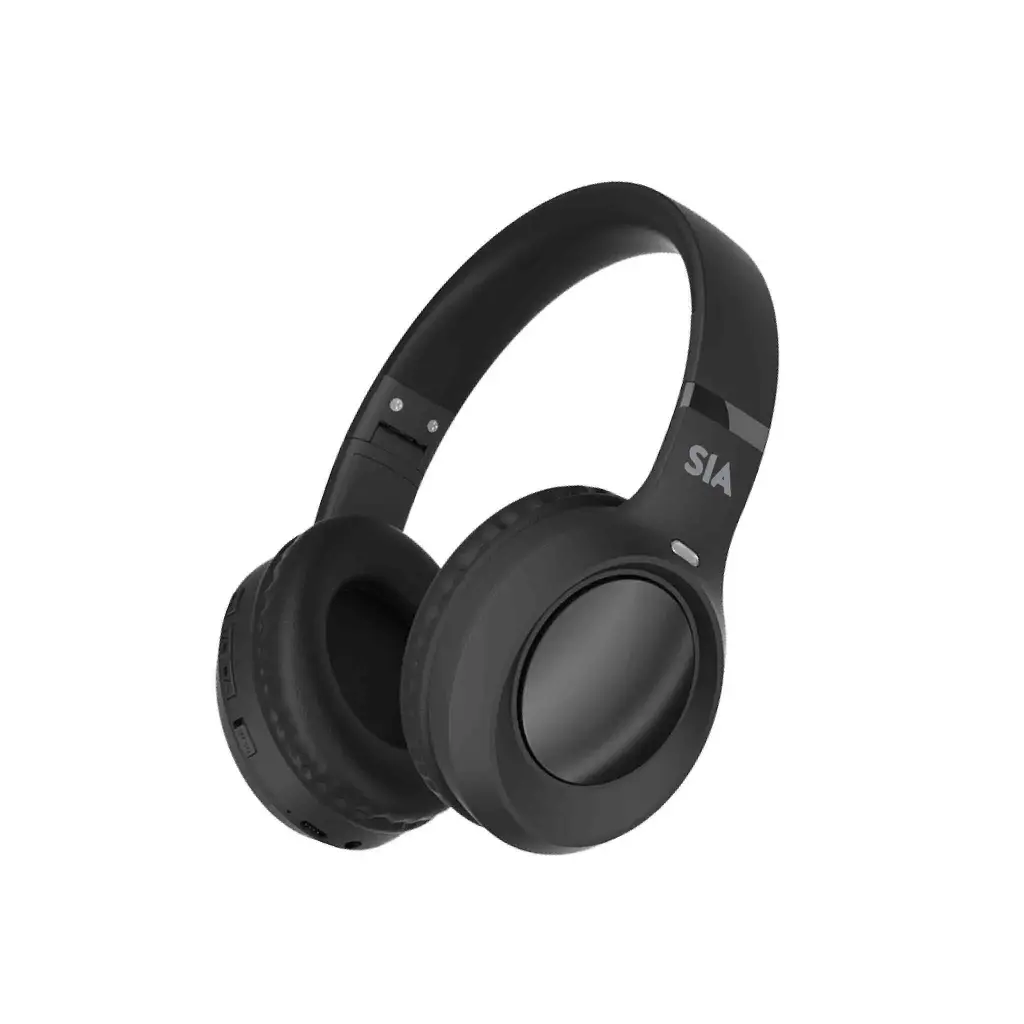 SIA Soundon Wireless Headphones For Music/Gaming - Black