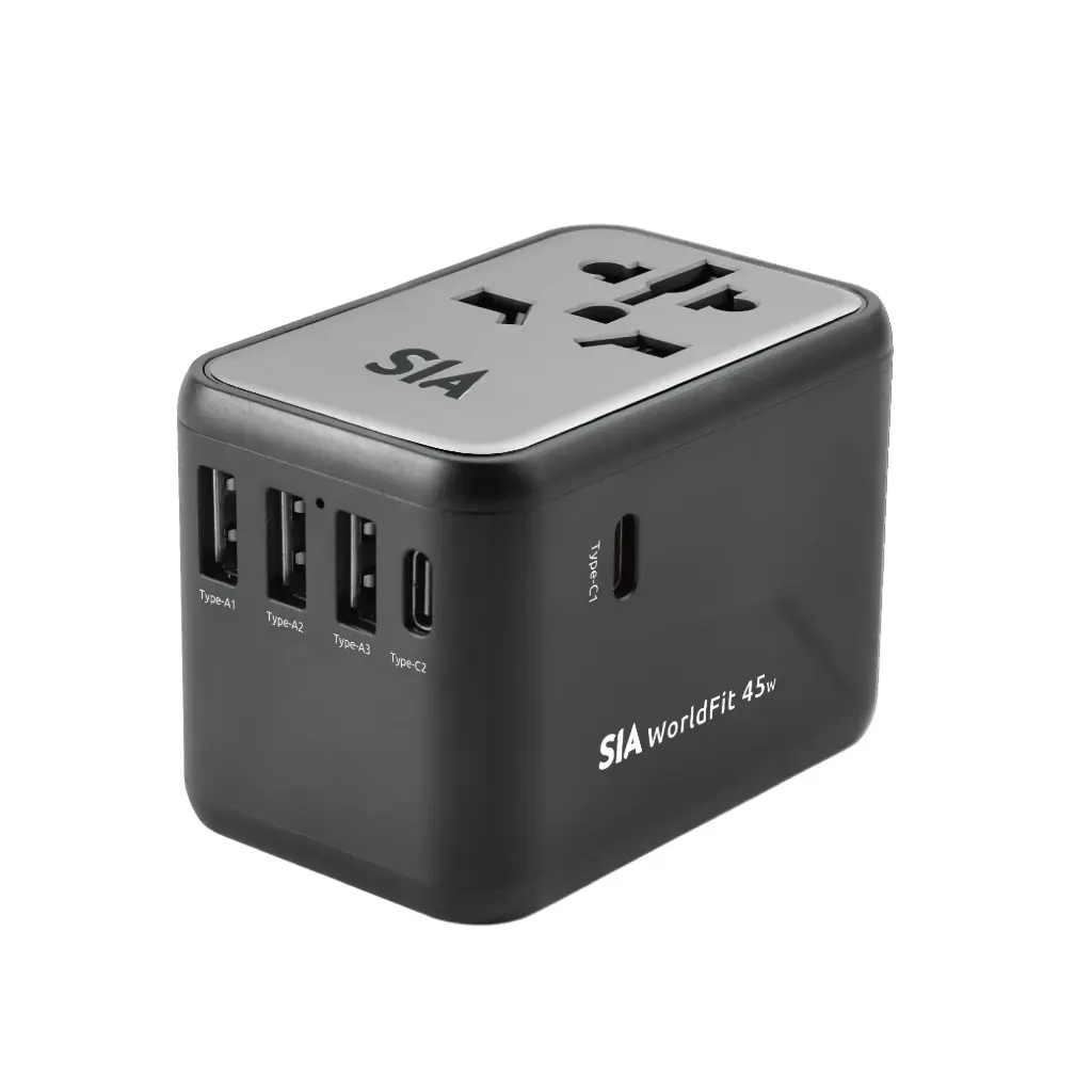 SIA WORLDFIT Travel Adapter 45W