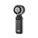 SIA Handheld High Speed Cold Cooling Ice Compress Rechargable Fan 3600mAh - Black